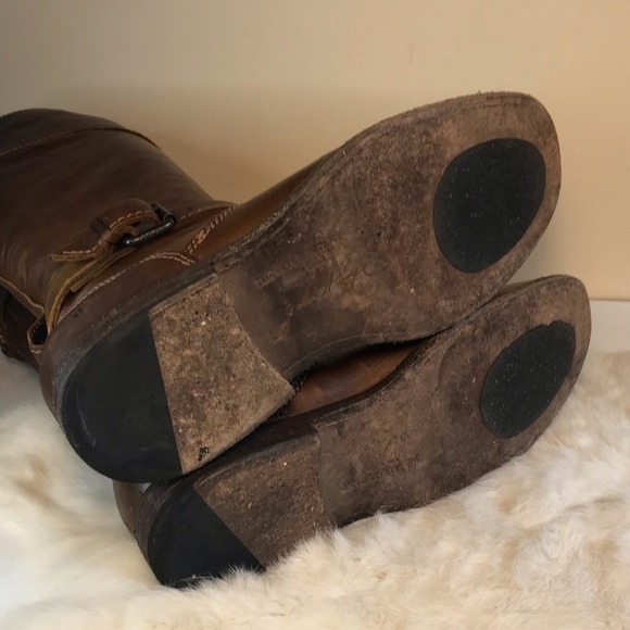 FRYE Women’s 15R Leather Riding Boot Brown 7.5 B - Picture 15 of 15
